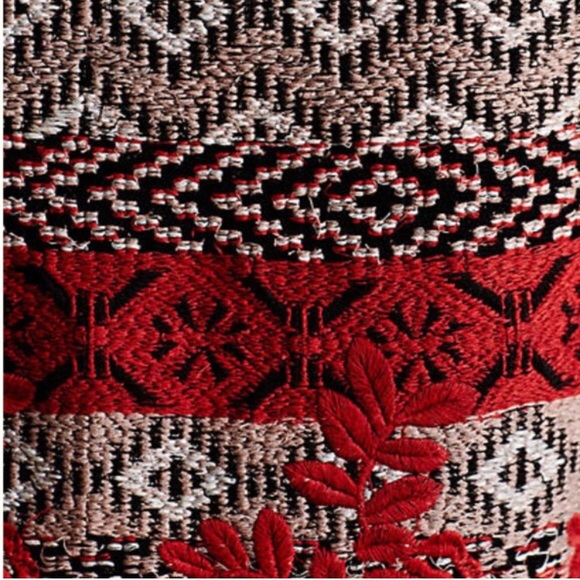 Anthropologie Baraschi Embroider Skirt NWOT - Picture 3 of 4